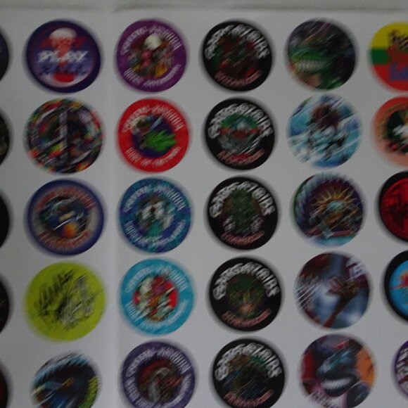 Milk Cap - Power Slammer Caps, Jurassic Dyno Promo Pack 1992 - Picture 5 of 12